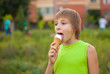 © liandstudio - Little kid eating ice cream