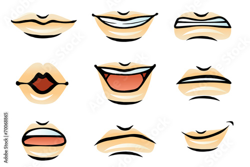 Vector Human Lips (male): comprar este vector de stock y explorar