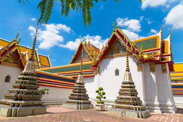 Wall Mural - buddism temple closeup view