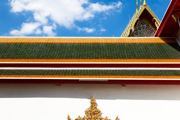 Wall Mural - Thailand traditional temple landscape