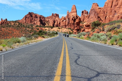 Fotoboard na płycie Łuki sceniczny napędowy, Utah, usa