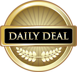 Wall Mural - Daily Deal Gold Label