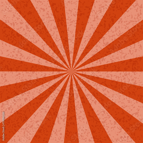 Sunburst orange tone Pattern background. Vector illustration