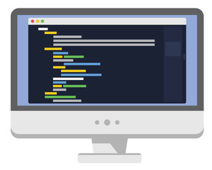 Wall Mural - web development process