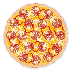 Wall Mural - pizza