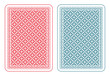 Playing cards back gamma