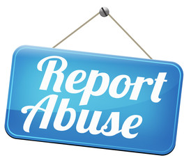 Wall Mural - report abuse