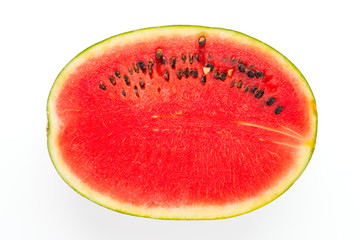 Poster - Watermelon isolated on white