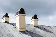 Roof With Chimney