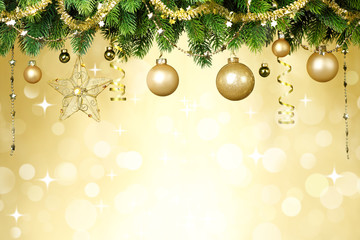Wall Mural - christmas background