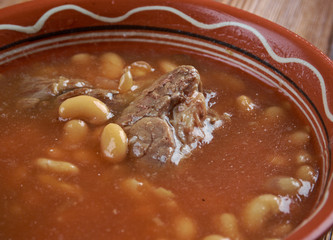 Canvas Print - Chorba Loubia Algerian bean Soup