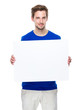 © leungchopan - Man hold with blank board