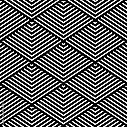 Obraz Dibond Bezszwowa geometryczna tekstura.