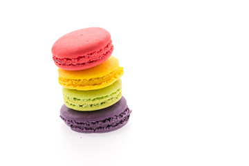 Canvas Print - Macaron isolated on white