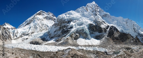 Fotoboard na płycie Panoramiczny widok na Everest