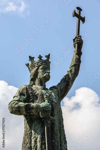 Fotografie, Obraz Monument of Stefan cel Mare in Chisinau, Moldova