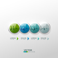 Wall Mural - Vector colorful design elements