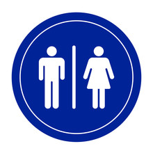 Restroom Signs For Men And Women