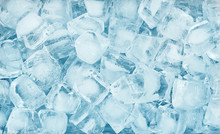 Background With Ice Cubes
