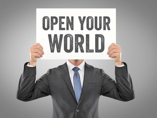 Poster - Open your World