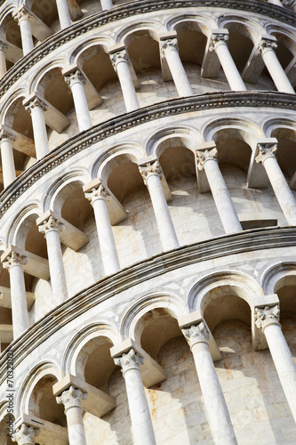 Naklejka na kafelki Leaning Tower of Pisa