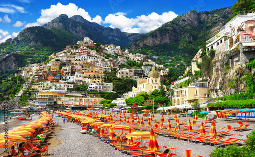 Tapeta ścienna Positano, sceneria włochy seria