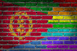 Dark brick wall - LGBT rights - Eritrea