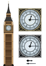Landmark Big Ben And The Clock
