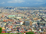 Fototapeta Do pokoju - City of Naples View from above , Italy