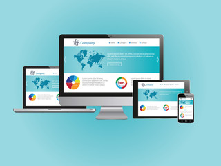 Wall Mural - Responsive design illustration