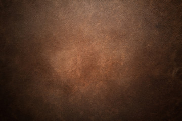 old brown leather background