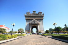 Patuxai Victory Monument, Vientiane Laos
