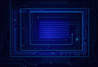 Abstract technology circuit board background