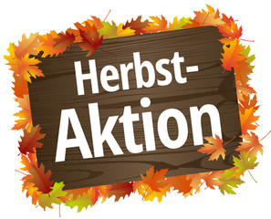 Canvas Print - Herbst-Aktion