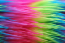 Blurred Neon Faux Fur Background