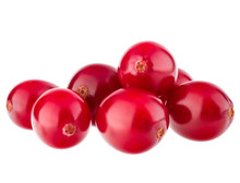 Cranberry  Isolated On White Background Cutout