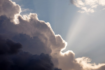 Wall Mural - dramatic sky