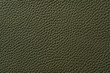 Closeup of seamless green leather texture