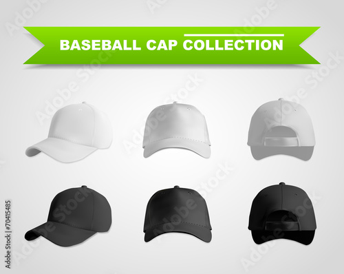 Baseball Cap Template Set Buy This Stock Vector And Explore Similar Vectors At Adobe Stock Baseball Cap Template Illustrator
