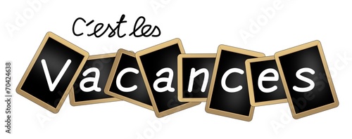 C Est Les Vacances Stock Vector Adobe Stock C Est Les Vacances Stock Vector Adobe Stock