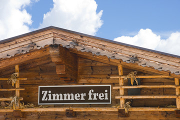 Wall Mural - Zimmer frei