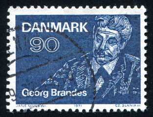 Poster - Georg Brandes writer and literary critic