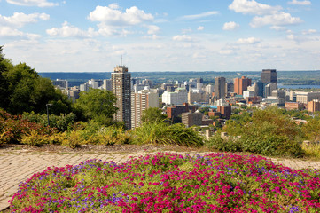 View of downtown Hamilton.