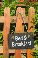 Canvas Print - Bed & Breakfast