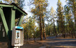 Pay Phone Booth Tone Dial Wooded Campground State Forest