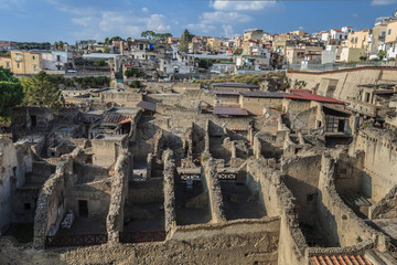 Canvas Print - Herculaneum,Naples Italy