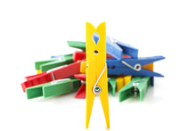 Colorful Clothespins