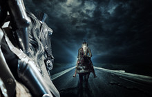 Knight On Horseback