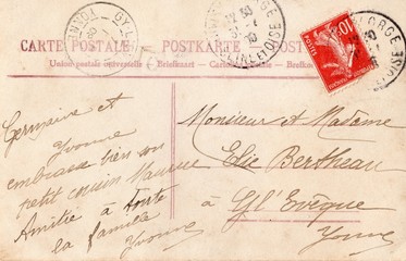 French Antique Postcard 1