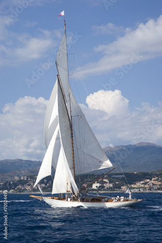 Nowoczesny obraz na płótnie Sailboat